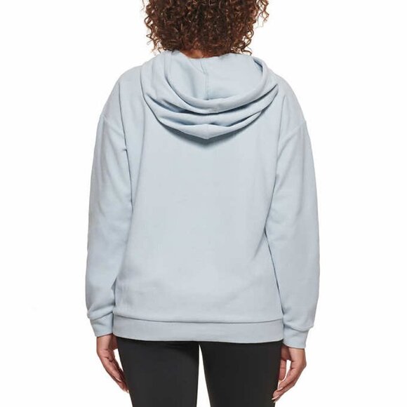 *2/$25* Marc New York Women's Light Blue Midweight Hoodie Plus Size 2X - Picture 6 of 7